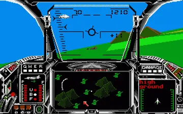 Strike Force Harrier screen shot game playing